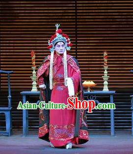 Chinese Kun Opera Wusheng Apparels Garment Costumes and Headwear the Legend of Washing the Silk Gauze Kunqu Opera Martial Man Laing Chenyu Clothing