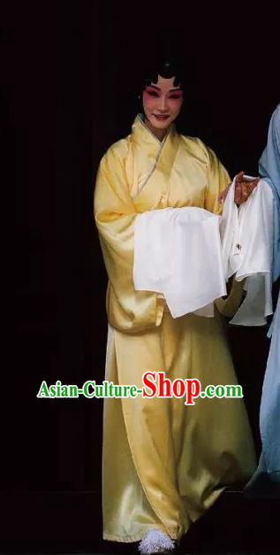 Chinese Kun Opera Diva Ban Xia Dress Apparels Costumes and Headpieces Six Chapters of a Floating Life Kunqu Opera Hua Tan Garment