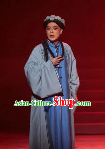 Rong Bao Zhai Chinese Kun Opera Young Male Apparels and Headwear Garment Costumes Kunqu Opera Shopkeeper Yin Jie Clothing