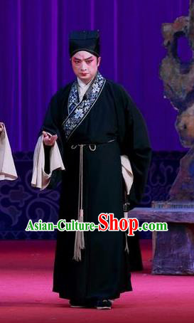 Remember Back to the Cup Chinese Ping Opera Young Man Costumes and Headwear Pingju Opera Niche Xiaosheng Apparels Clothing