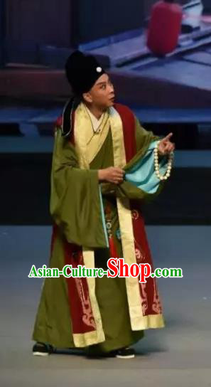 The Beautiful Courtesan Chinese Ping Opera Young Man Costumes and Headwear Pingju Opera Merchant Sun Fu Apparels Clothing