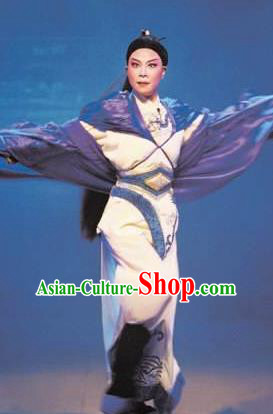 Chinese Yue Opera King of the North Martial Male Liu Shen Costumes and Headpiece Shaoxing Opera Xiaosheng Takefu Garment Apparels