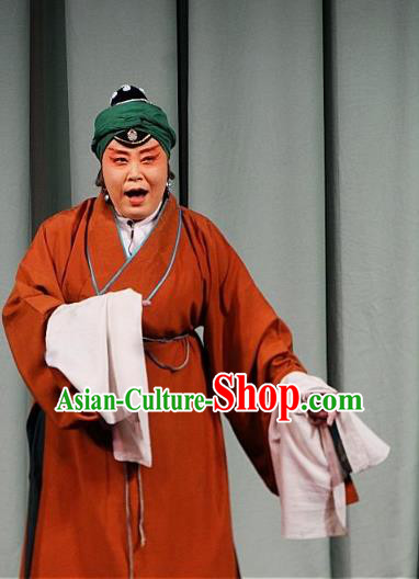 Chinese Ping Opera Elderly Woman Apparels Costumes and Headpieces Traditional Pingju Opera San Jie Lie Old Dame Dress Garment