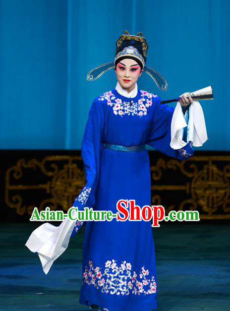 Xie Yaohuan Chinese Peking Opera Niche Garment Costumes and Headwear Beijing Opera Xiaosheng Apparels Scholar Young Male Clothing