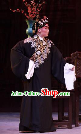 Seven Heros Five Gallants Chinese Peking Opera Takefu Garment Costumes and Headwear Beijing Opera Martial Male Apparels Swordsman Clothing