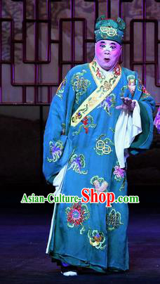 Zhao Jintang Chinese Ping Opera Bully Song Cheng Garment Costumes and Headwear Pingju Opera Young Man Apparels Clothing