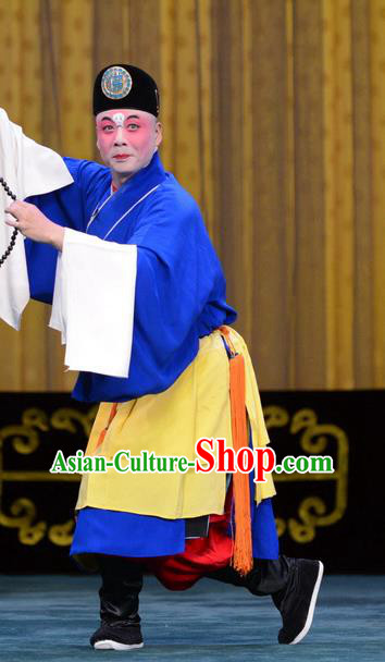 Escaping From the Temple Chinese Peking Opera Young Male Garment Costumes and Headwear Beijing Opera Monk Apparels Clothing