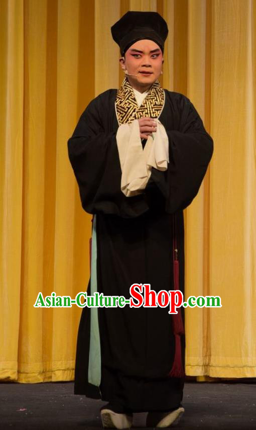 Fifteen Strings of Cash Chinese Shanxi Opera Niche Apparels Costumes and Headpieces Traditional Jin Opera Young Male Garment Xiaosheng Clothing