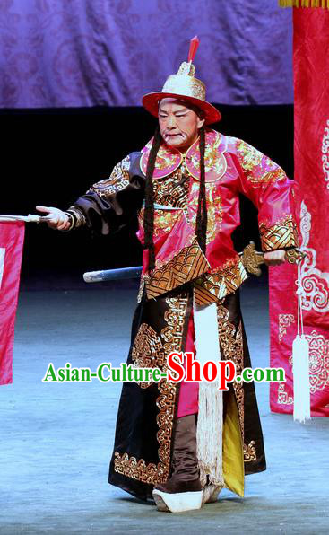 Gui Men Chinese Sichuan Opera General Apparels Costumes and Headpieces Peking Opera Highlights Martial Male Garment Clothing