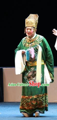 Shi Jiu Taibai Chinese Sichuan Opera Eunuch Gao Lishi Apparels Costumes and Headpieces Peking Opera Highlights Garment Clown Clothing